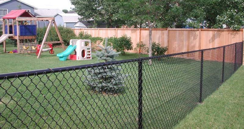 thumbnail image 2 of 250ft Privacy Fence Chain Link Weave – Black Plastic Slats, Made In USA, 1-7/8" Width 2 of 2